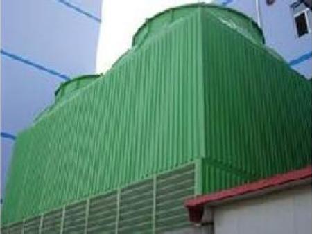 Non-filled spray cooling tower