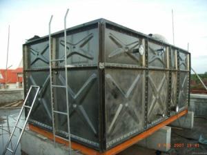 Enamel steel water tank
